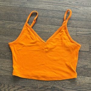 Crop Top-Orange